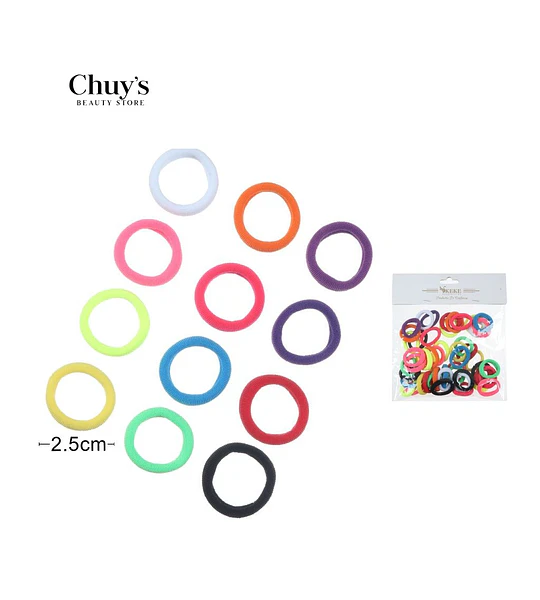 Gomitas Para Cabello Multicolores