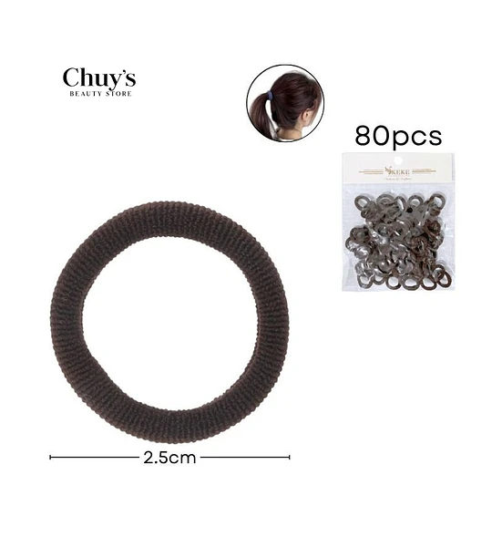 Gomitas Para Cabello 80 Pcs