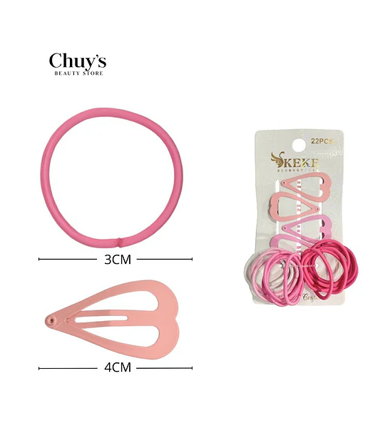 Juego De Accesorios Para Cabello