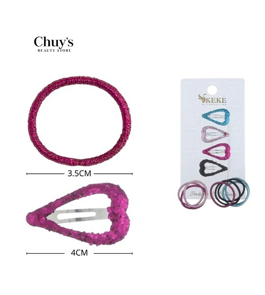 Set De Accesorios Para Cabello