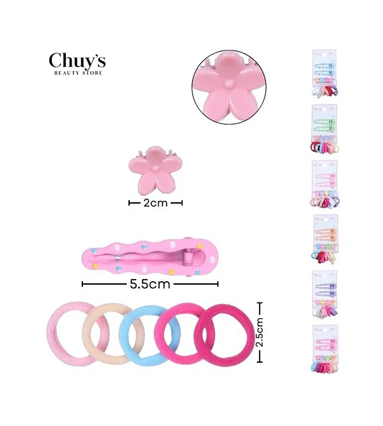 Set de Accesorios para Cabello