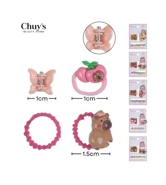 Set de Accesorios para Cabello