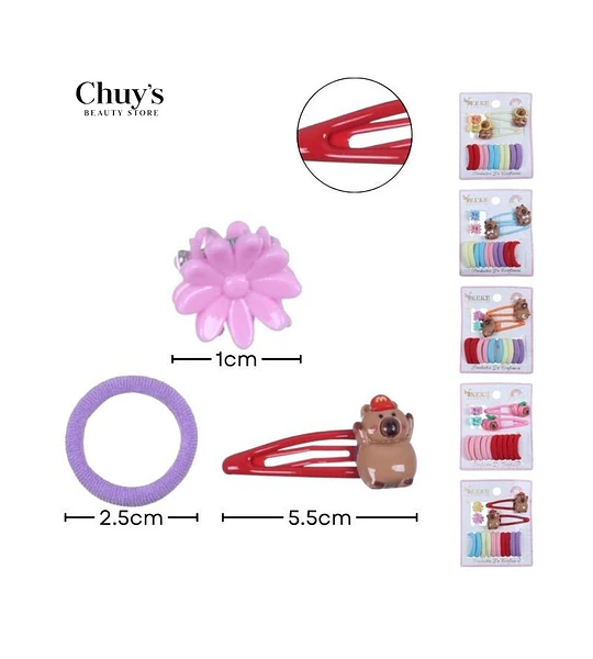 Set de Accesorios para Cabello