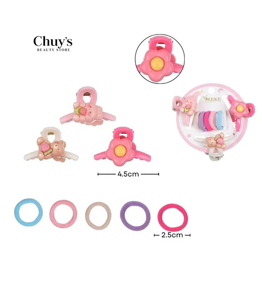 Set de Accesorios para Cabello