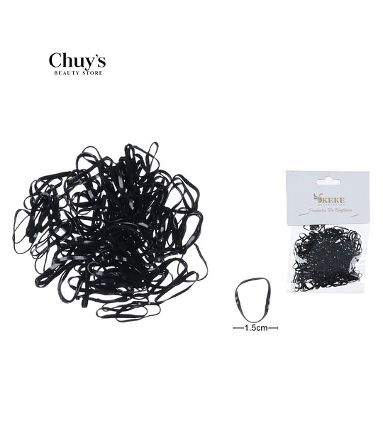 Gomas Para Cabello Negras