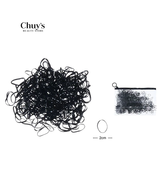 Gomas Para Cabello Negras