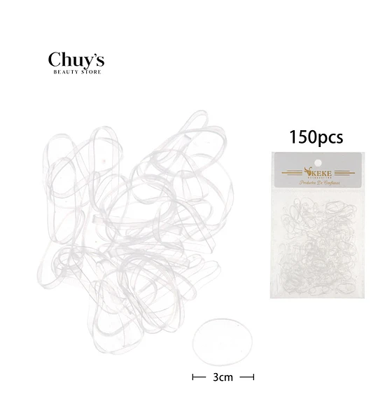 Gomas Para Cabello Transparentes
