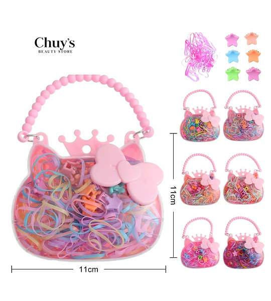 Set de Accesorios para Cabello en Estuche