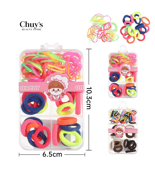 Colección de Gomas para Cabello