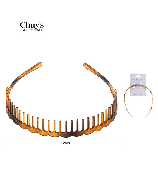 Diadema Con Diseño Ondulado