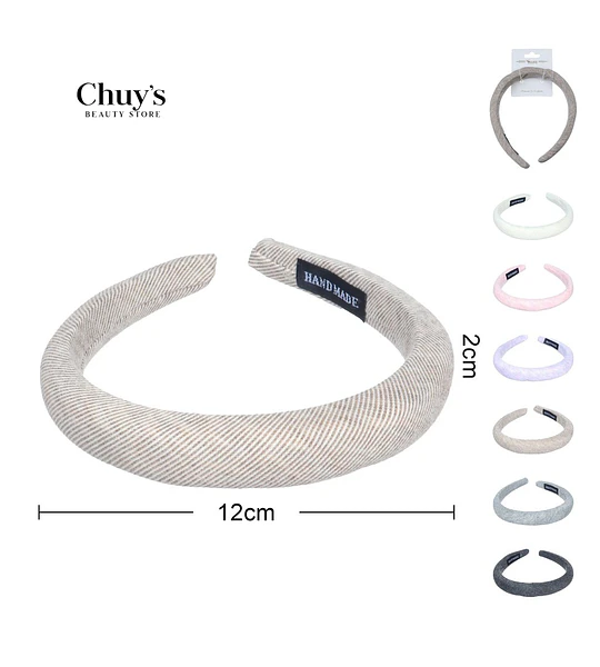 Diadema De Tela A Rayas