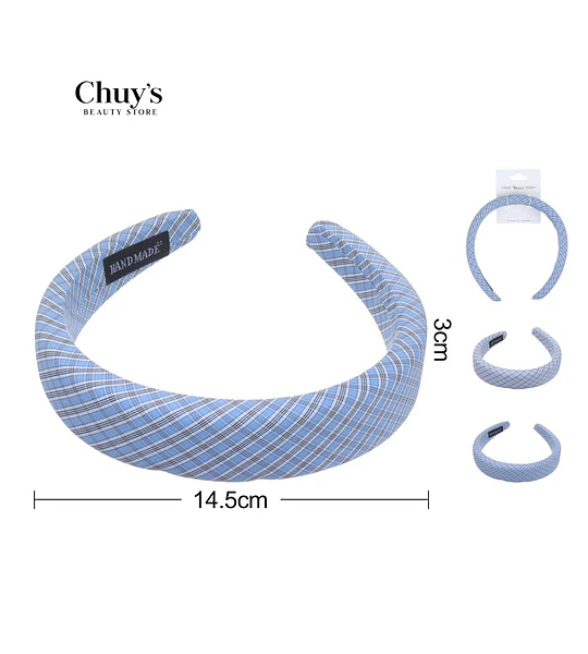 Diadema De Tela A Rayas