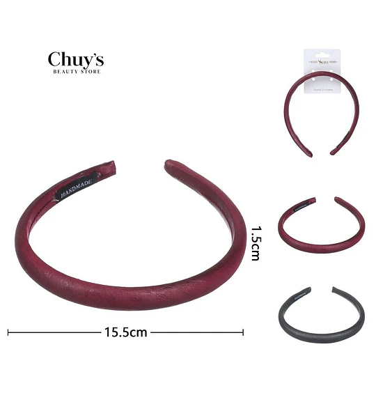 Diadema de Cuero Sintético