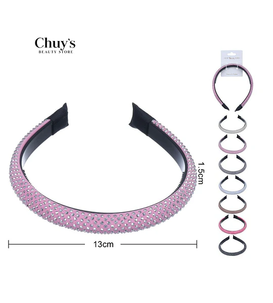 Diadema Brillante Rosa