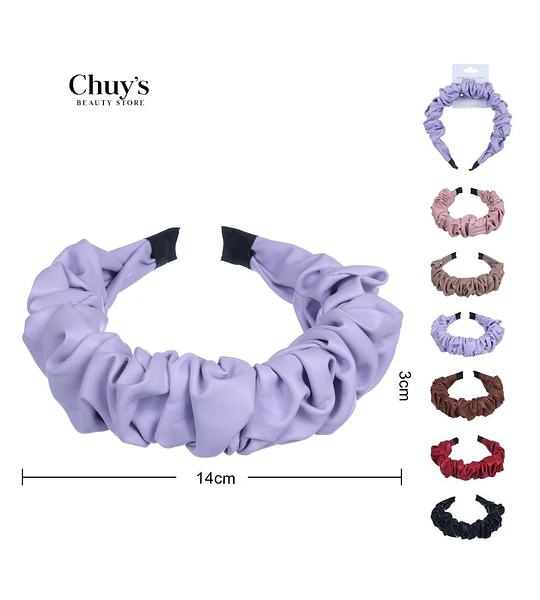 Diadema de Tela Con Volantes