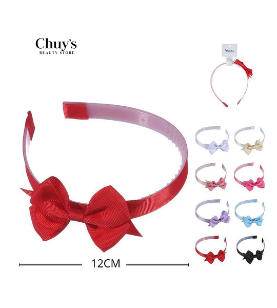 Diadema Con Lazo De Cinta