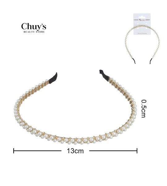 Diadema Con Perlas