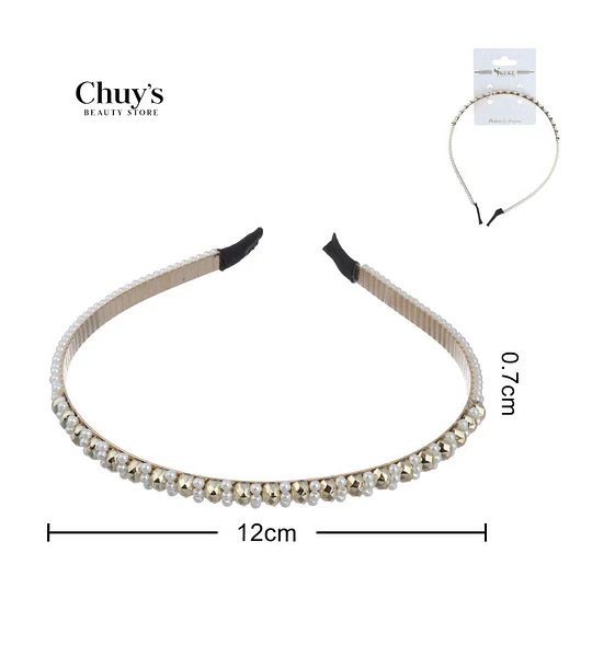 Diadema Con Perlas