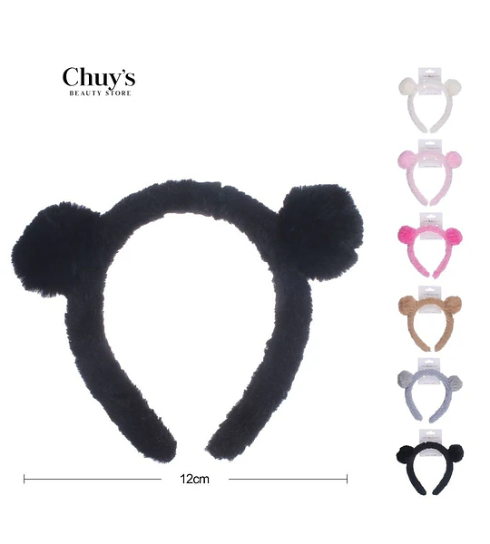 Diadema de Peluche con Orejas