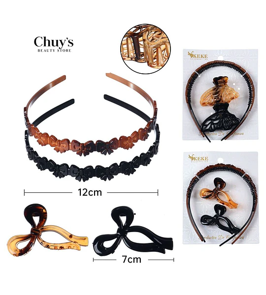 Set De Accesorios Para Cabello