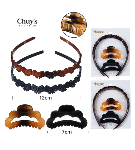 Set De Accesorios Para Cabello
