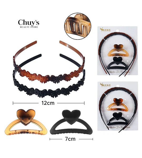Set De Accesorios Para Cabello