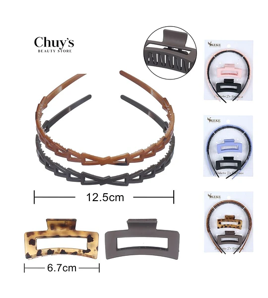 Set de Accesorios para el Cabello