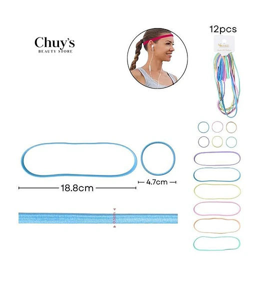 Juego De Bandas Elásticas Para Cabello