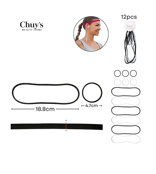 Juego De Bandas Para El Cabello