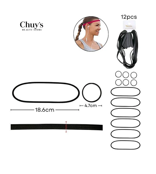 Juego de Bandas para el Cabello