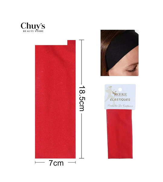 Cinta Elástica Roja