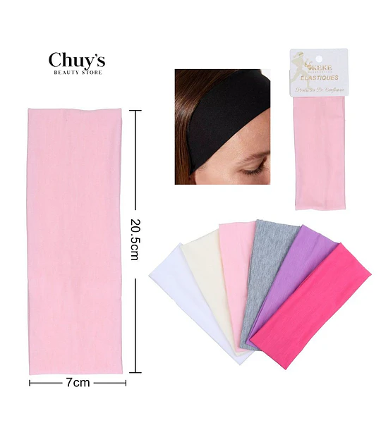 Diadema Elástica para Maquillaje