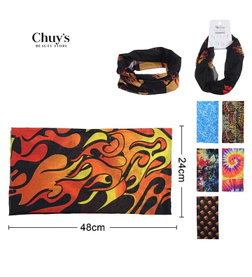Bufanda Multifuncional Estampada - Chuys Beautys | Chuy's Beautys Store