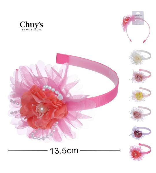 Diadema Floral Colorida