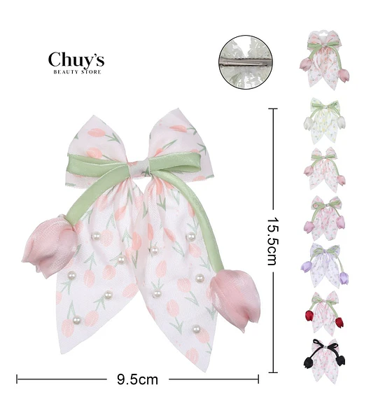 Diadema Con Lazo Floral