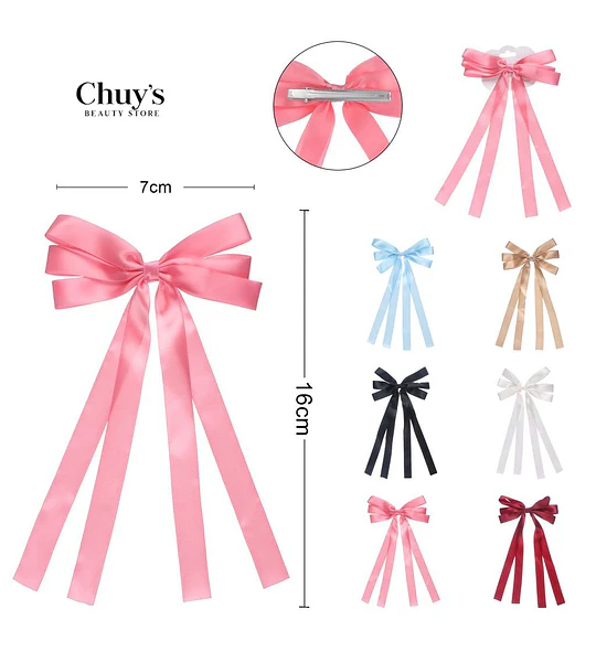 Lazo Para Cabello Con Cintas