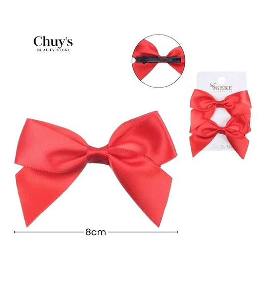 Moño de Cinta Rojo