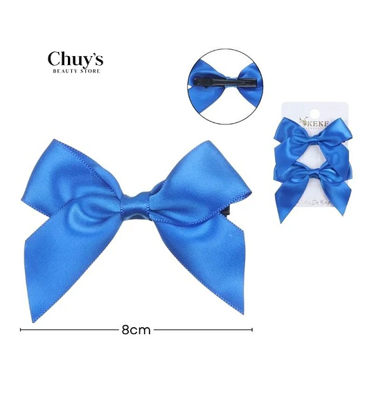 Moño de Cinta Azul