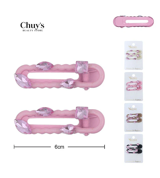 Clip Para Cabello Decorado