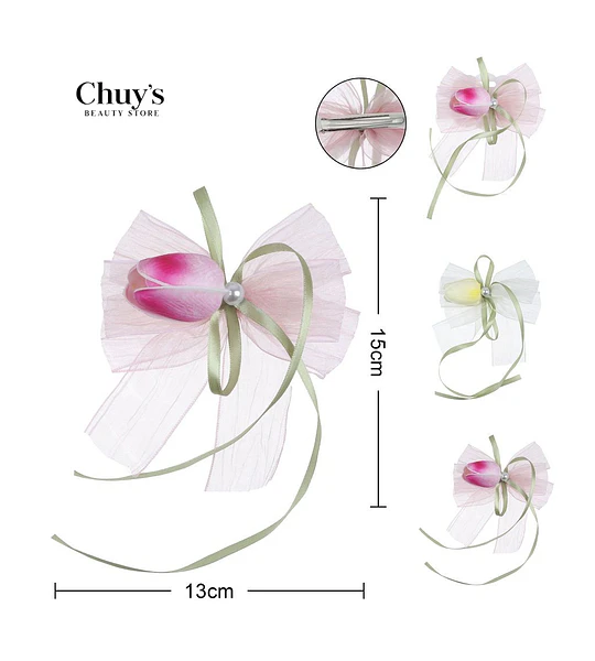 Diadema Con Flor De Tulipán