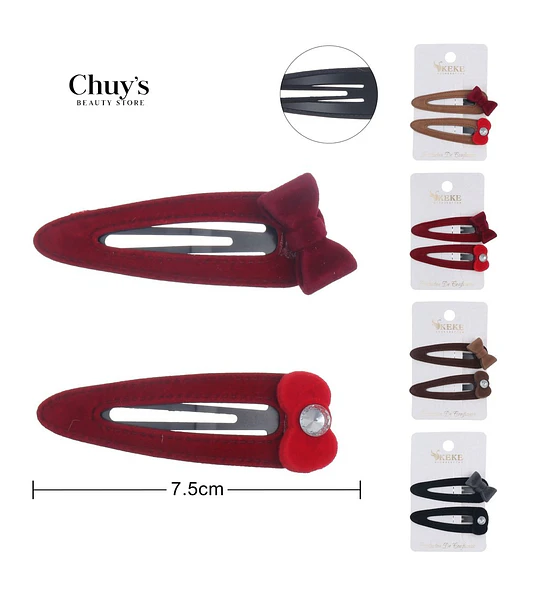 Clip Para Cabello Con Lazo