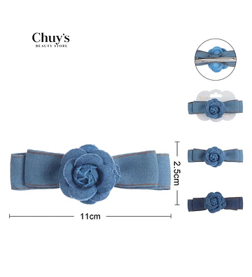 Diadema Con Flor Azul - Chuys Beautys | Chuy's Beautys Store