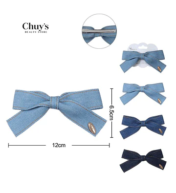 Lazo de Tela Denim - Chuys Beautys | Chuy's Beautys Store