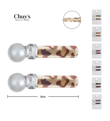 Pinza Para Cabello Estilo Animal Print - Chuys Beautys | Chuy's Beautys Store