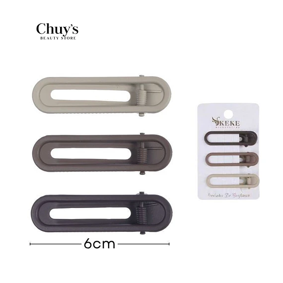 Pinza Para Cabello 6cm