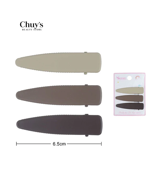 Set de Pinzas para Cabello