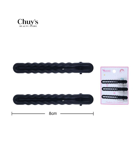 Pinza Para Cabello Ondulada