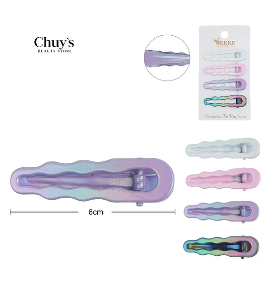 Pinza Para Cabello Ondulada