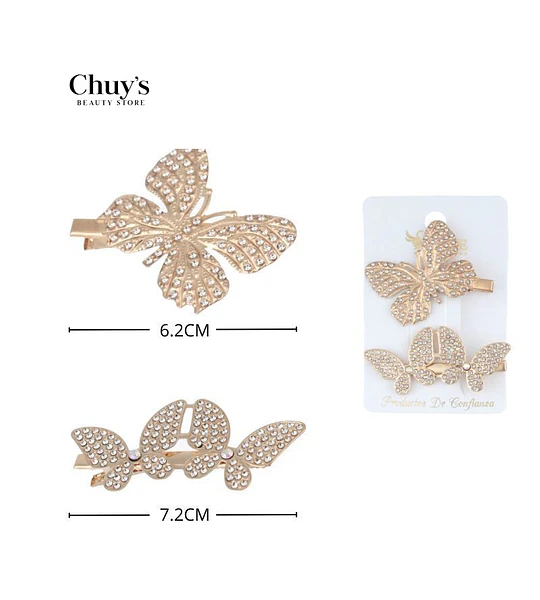 Pinza Mariposa Brillante