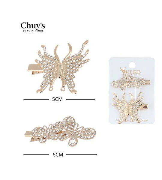 Pinza Mariposa Brillante